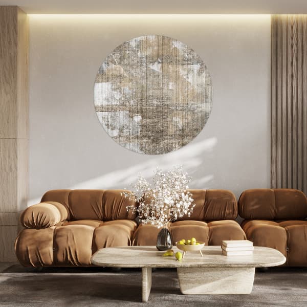 Papier peint cercle Stone Pulse 3